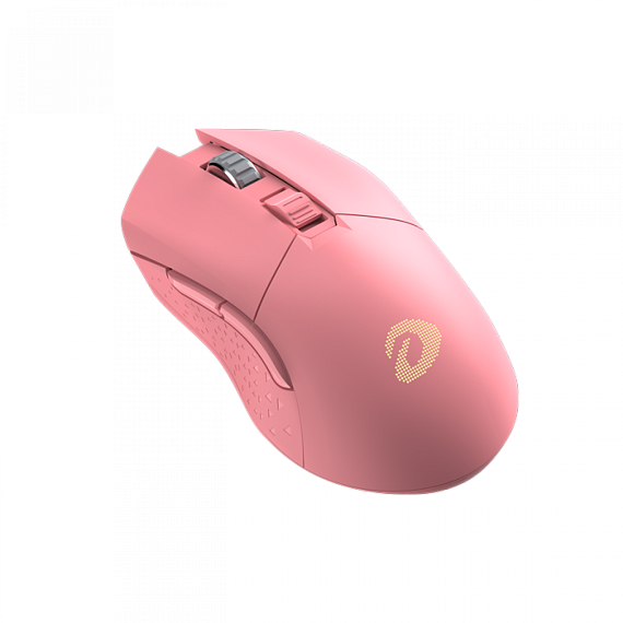 Мышь игровая беспроводная Dareu EM901 Pink