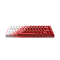 Клавиатура механическая беспроводная Dareu A84 Flame Red