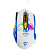 Мышь игровая проводная Dareu A980 White Blue