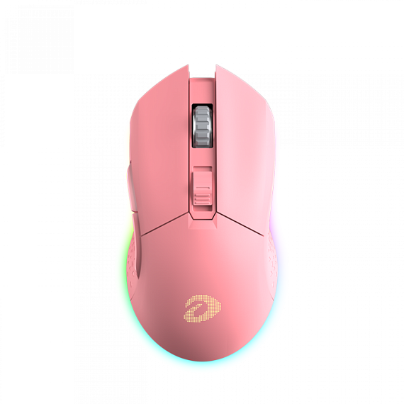 Мышь игровая беспроводная Dareu EM901 Pink