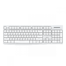 Клавиатура проводная Dareu LK185 White, кабель 1,8 м