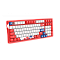 Клавиатура механическая проводная Dareu A98 Sailing Red