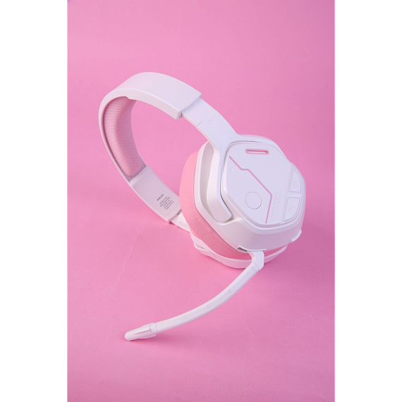 Гарнитура игровая беспроводная EH755 White-Pink