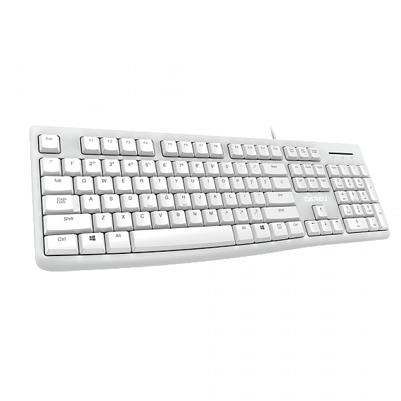 Комплект клавиатура+мышь Dareu MK185 White, кабель 1,58 м