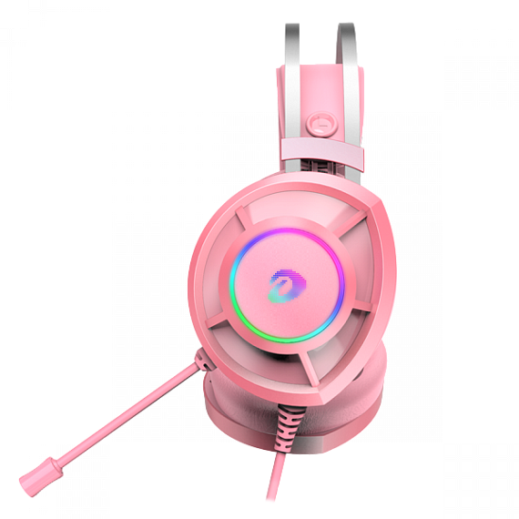 Гарнитура игровая проводная EH469 Pink